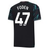 Camisola Manchester City Foden 47 Homen Equipamento 3ª 23/24